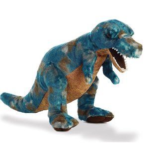 Aurora | 17 Inch | Blue T Rex Dinosaur | Plush | Stuffed Animal